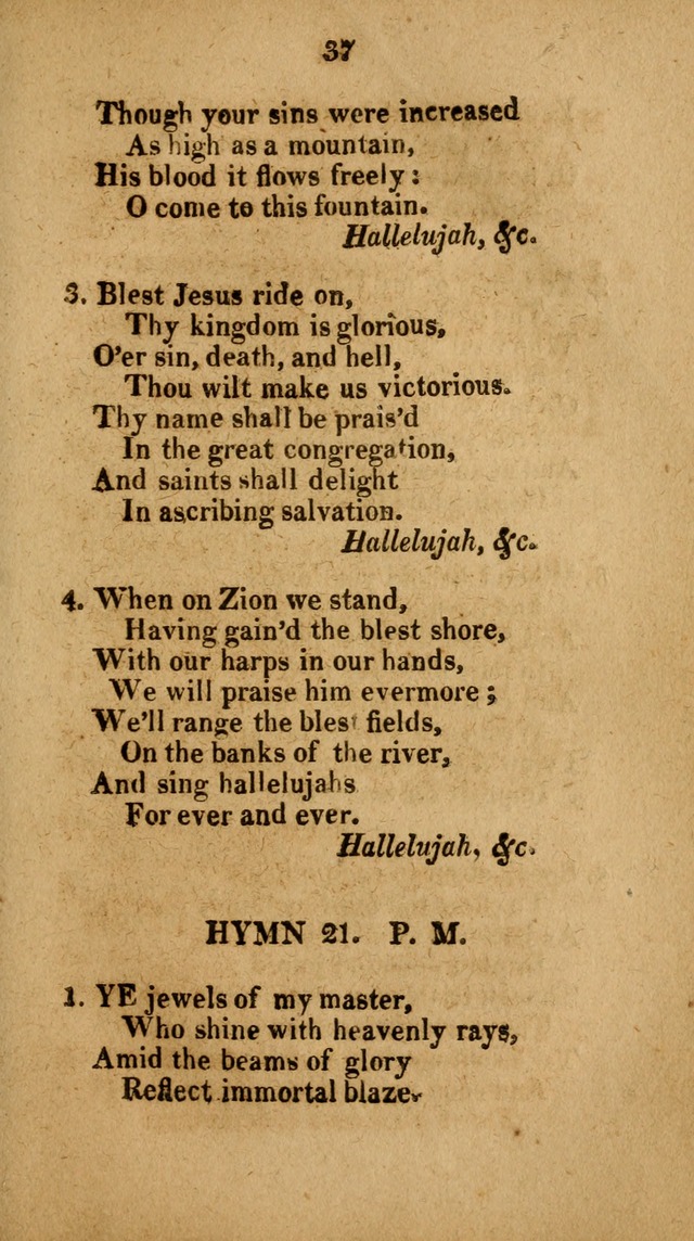 Social and Campmeeting Songs For the Pious (4th ed.) page 37