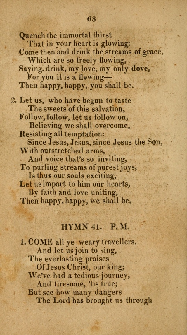 Social and Campmeeting Songs For the Pious (4th ed.) page 68