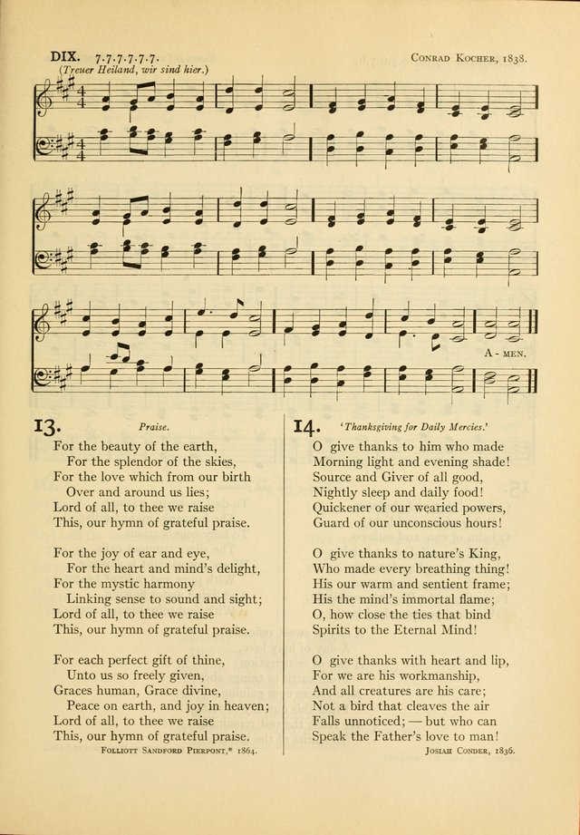 Services for Congregational Worship. The New Hymn and Tune Book page 101