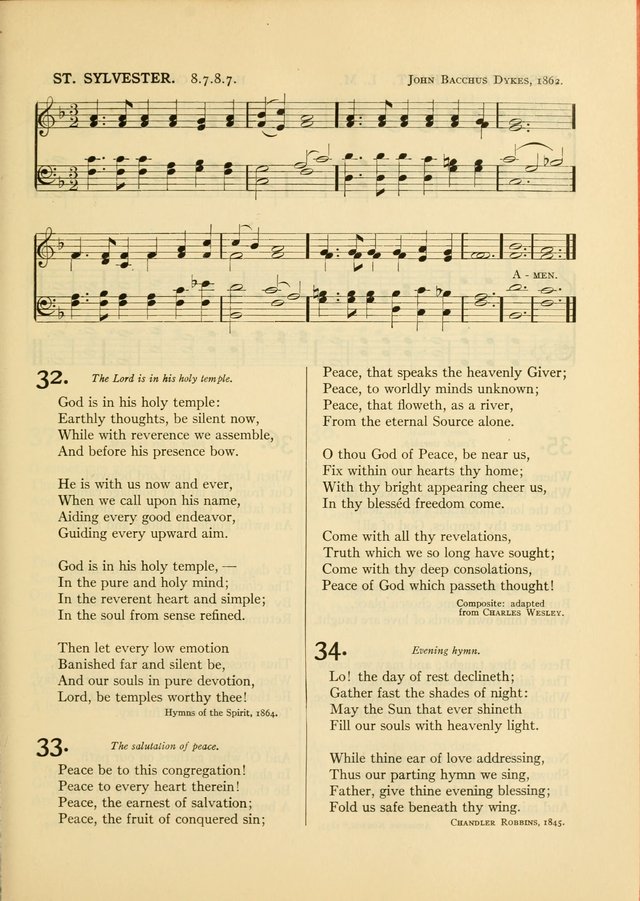 Services for Congregational Worship. The New Hymn and Tune Book page 115
