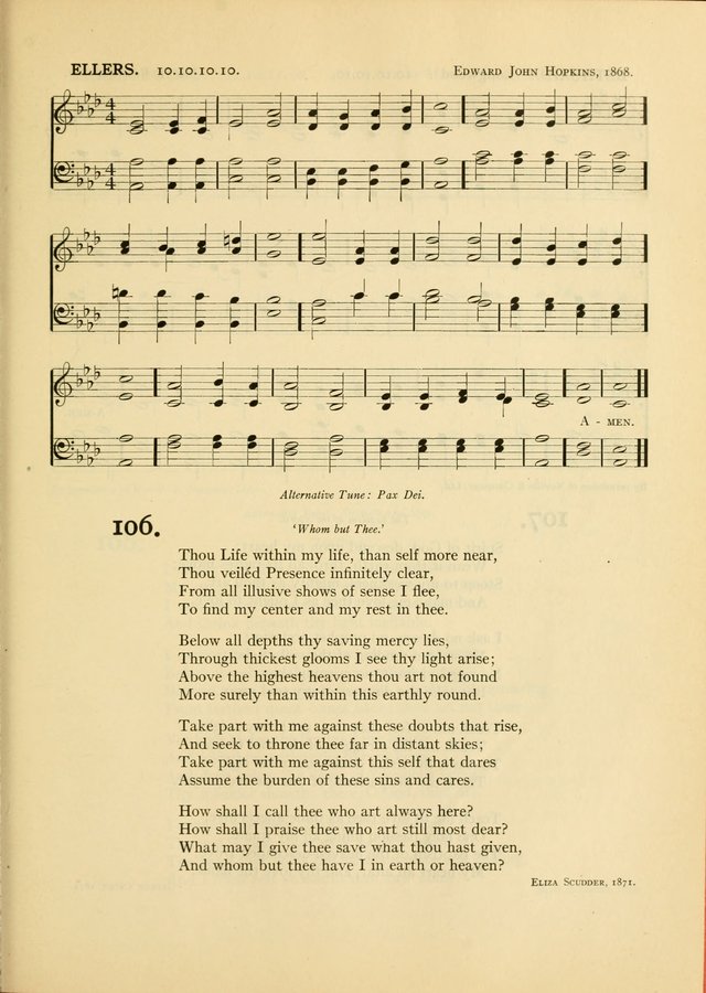Services for Congregational Worship. The New Hymn and Tune Book page 161