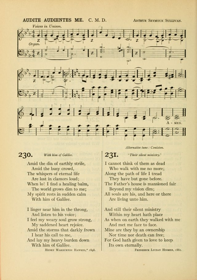 Services for Congregational Worship. The New Hymn and Tune Book page 256