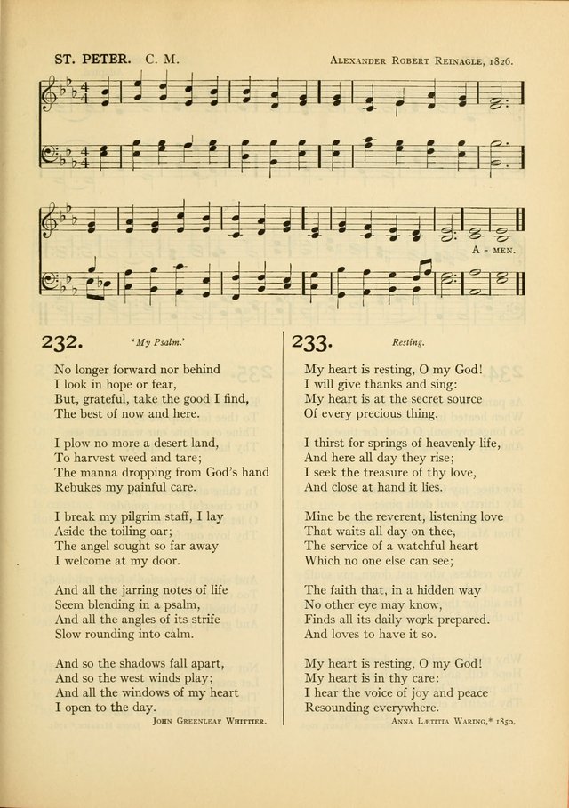 Services for Congregational Worship. The New Hymn and Tune Book page 257