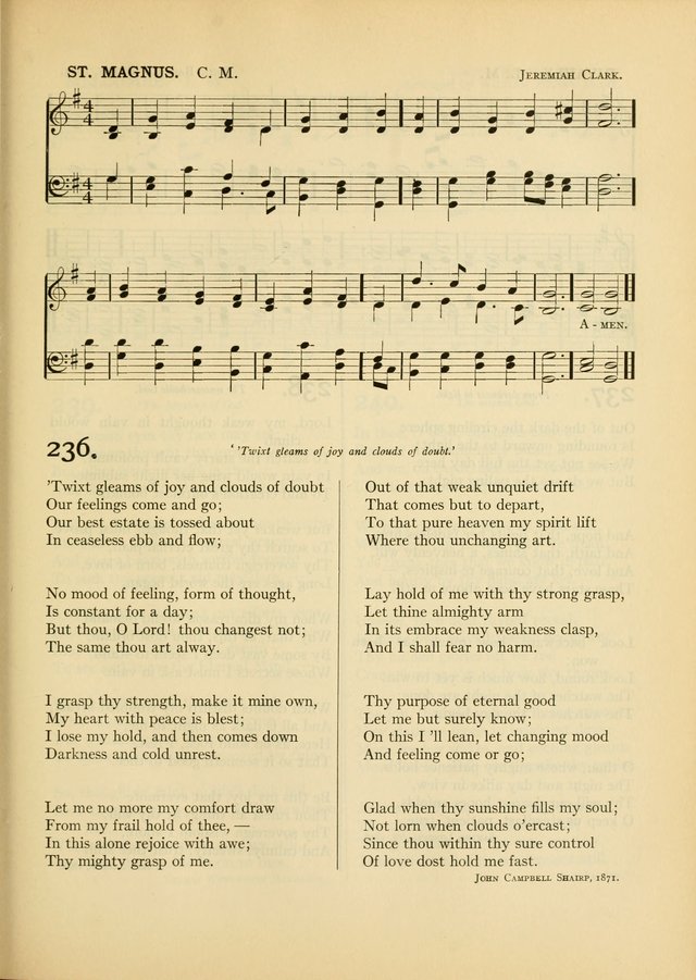 Services for Congregational Worship. The New Hymn and Tune Book page 259