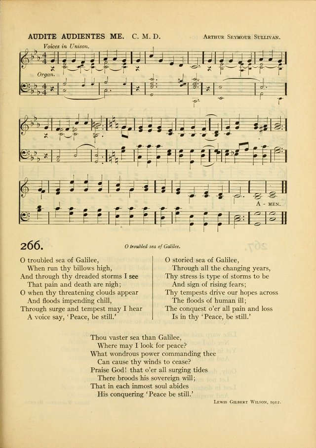 Services for Congregational Worship. The New Hymn and Tune Book page 279