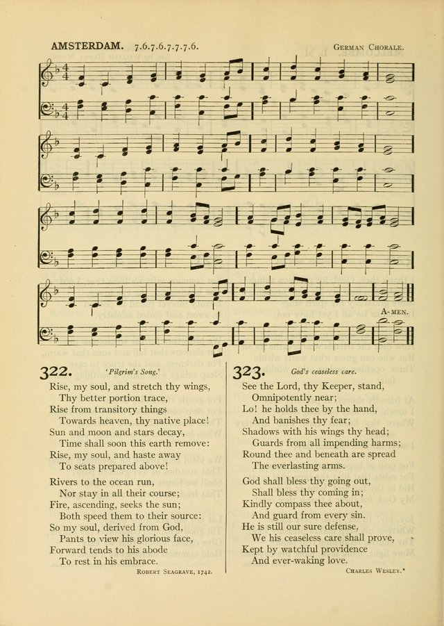 Services for Congregational Worship. The New Hymn and Tune Book page 320