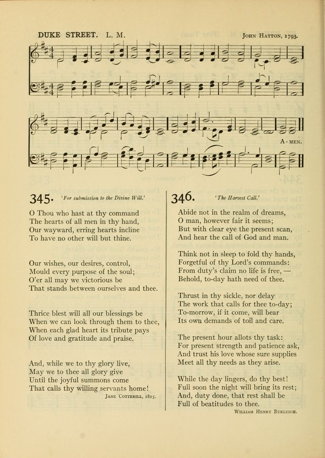 Services for Congregational Worship. The New Hymn and Tune Book page 336