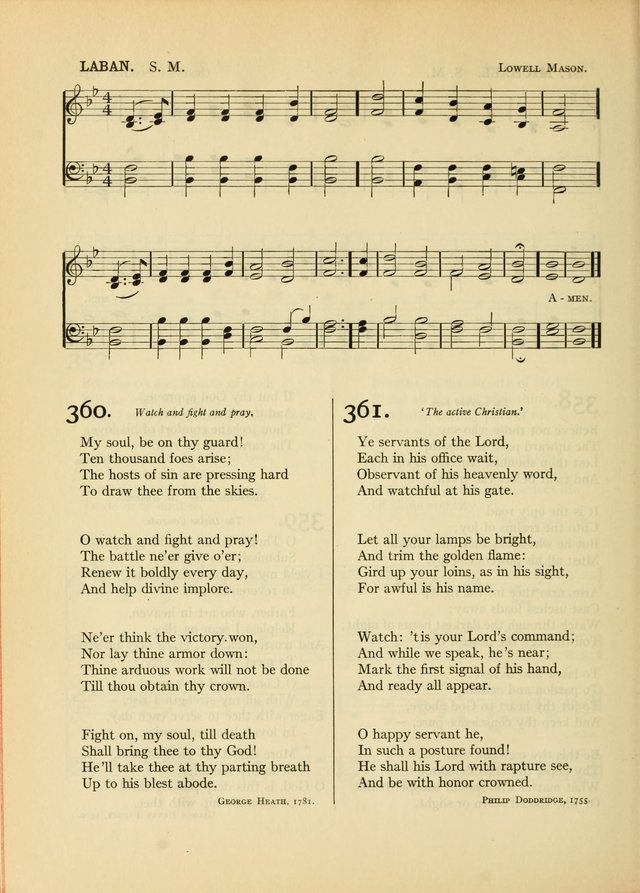 Services for Congregational Worship. The New Hymn and Tune Book page 344