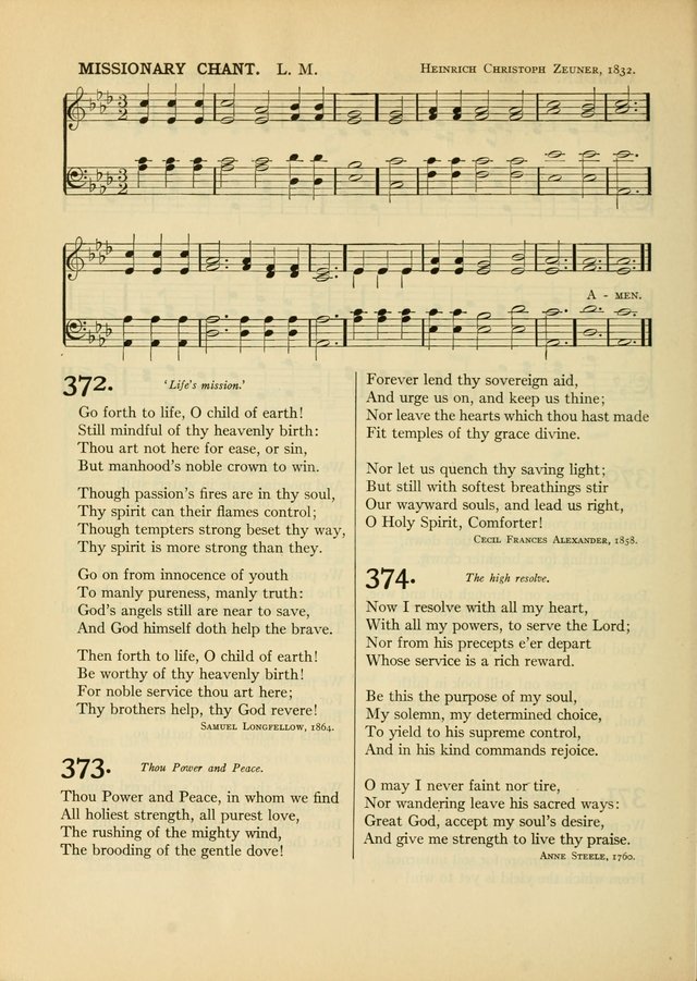 Services for Congregational Worship. The New Hymn and Tune Book page 352