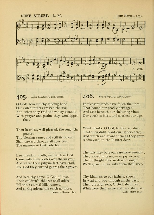Services for Congregational Worship. The New Hymn and Tune Book page 376