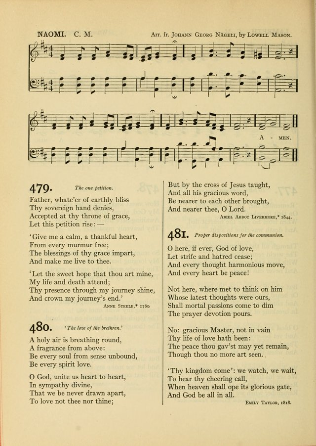 Services for Congregational Worship. The New Hymn and Tune Book page 430