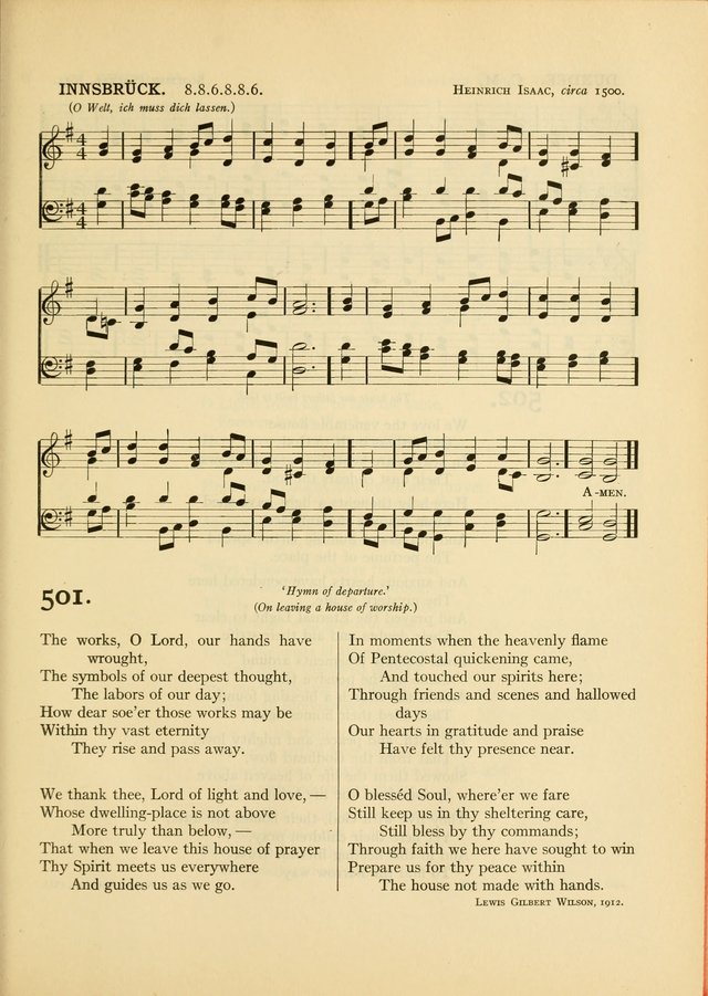 Services for Congregational Worship. The New Hymn and Tune Book page 445