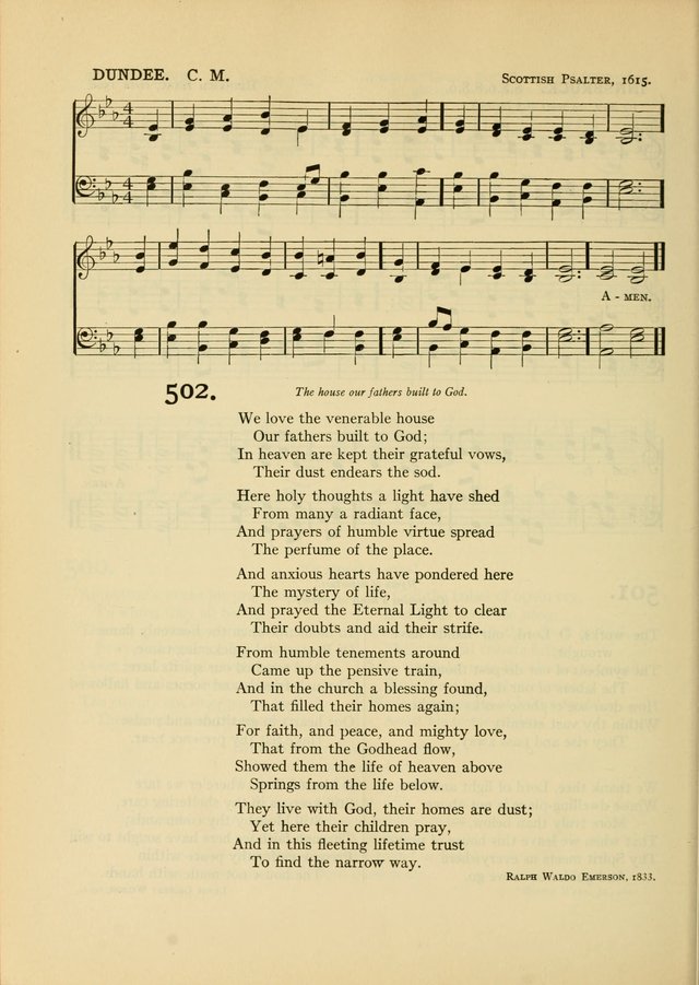 Services for Congregational Worship. The New Hymn and Tune Book page 446