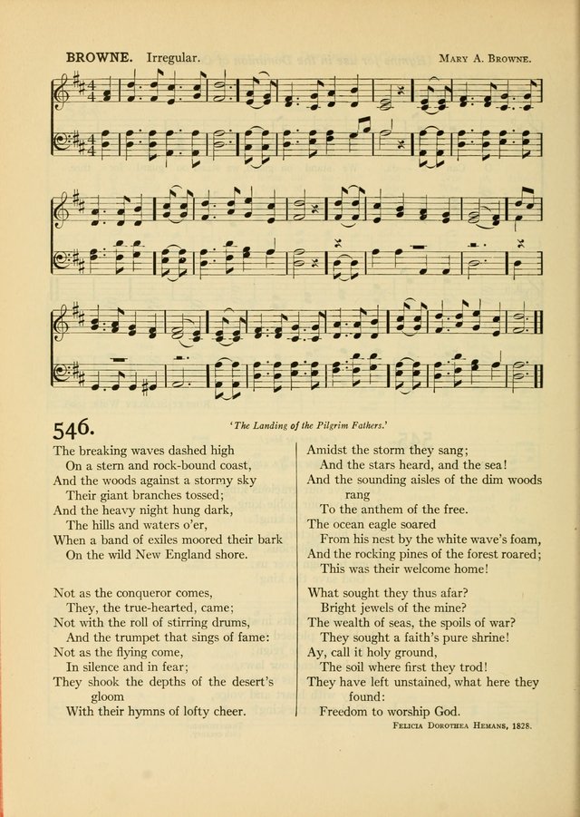 Services for Congregational Worship. The New Hymn and Tune Book page 482