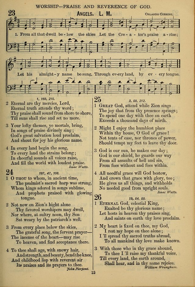 The Seventh-Day Adventist Hymn and Tune Book: for use in divine worship page 13