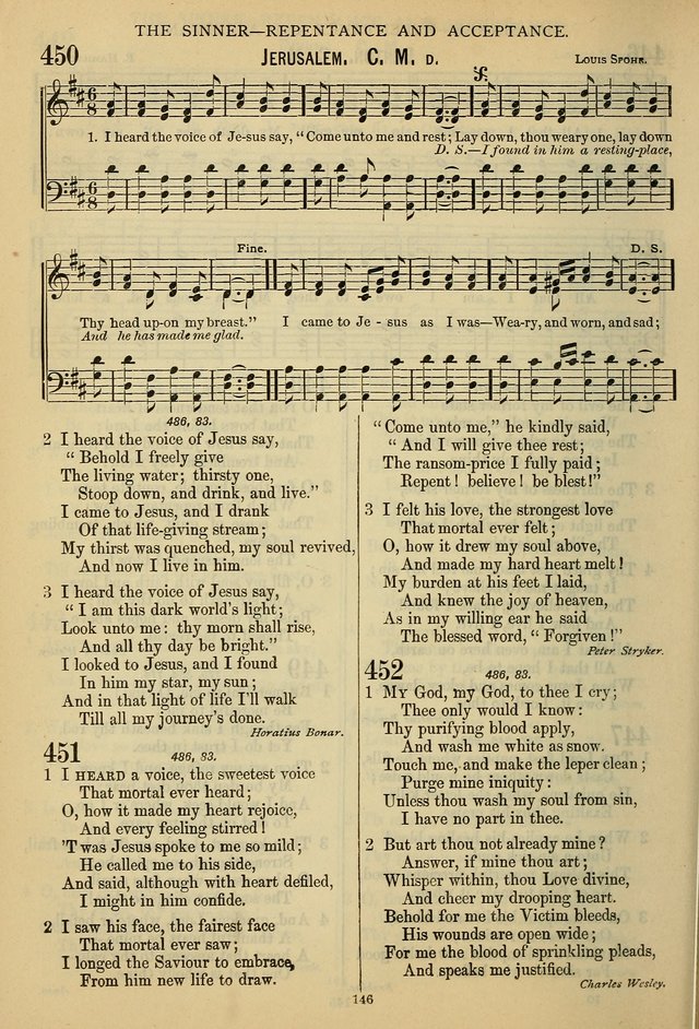 The Seventh-Day Adventist Hymn and Tune Book: for use in divine worship page 146