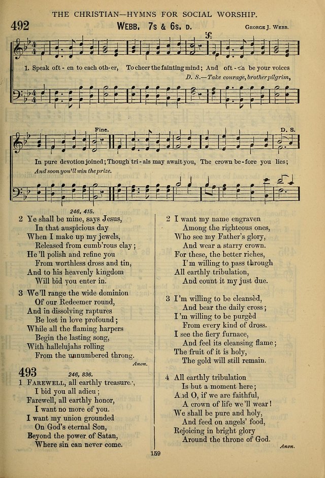 The Seventh-Day Adventist Hymn and Tune Book: for use in divine worship page 159