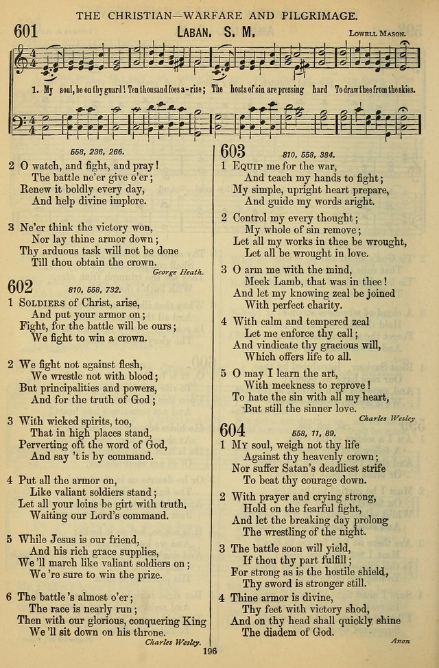 The Seventh-Day Adventist Hymn and Tune Book: for use in divine worship page 196