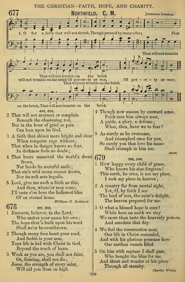 The Seventh-Day Adventist Hymn and Tune Book: for use in divine worship page 220
