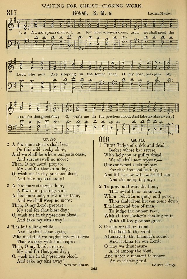 The Seventh-Day Adventist Hymn and Tune Book: for use in divine worship page 268