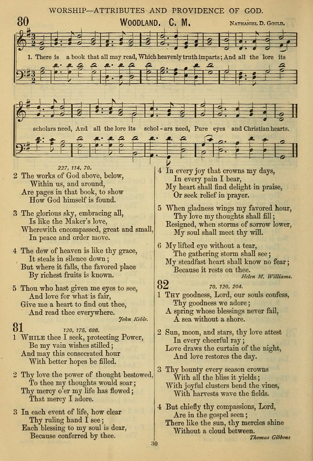 The Seventh-Day Adventist Hymn and Tune Book: for use in divine worship page 30