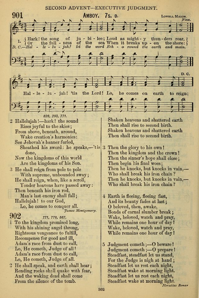 The Seventh-Day Adventist Hymn and Tune Book: for use in divine worship page 302