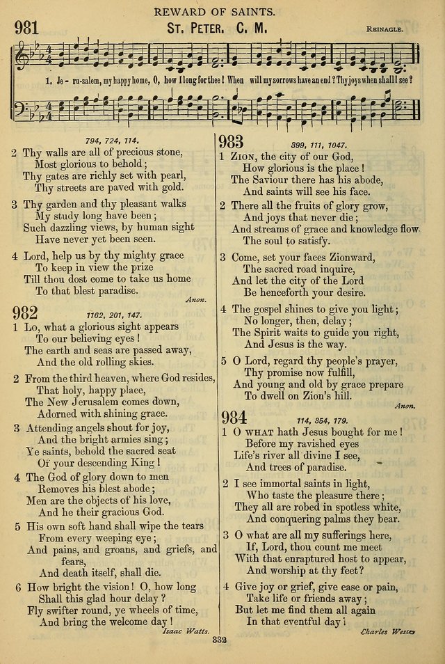 The Seventh-Day Adventist Hymn and Tune Book: for use in divine worship page 332