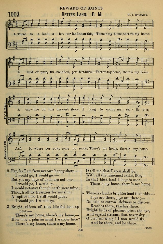 The Seventh-Day Adventist Hymn and Tune Book: for use in divine worship page 341
