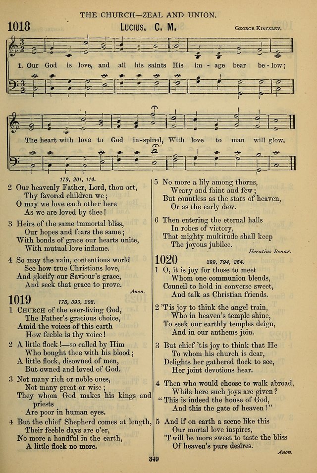 The Seventh-Day Adventist Hymn and Tune Book: for use in divine worship page 349