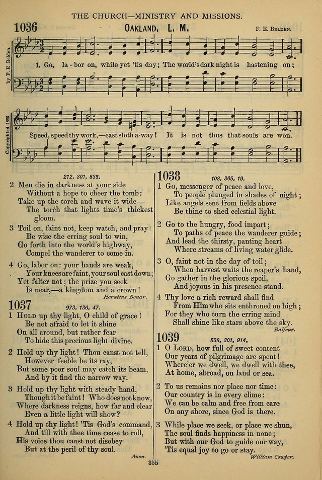 The Seventh-Day Adventist Hymn and Tune Book: for use in divine worship page 355
