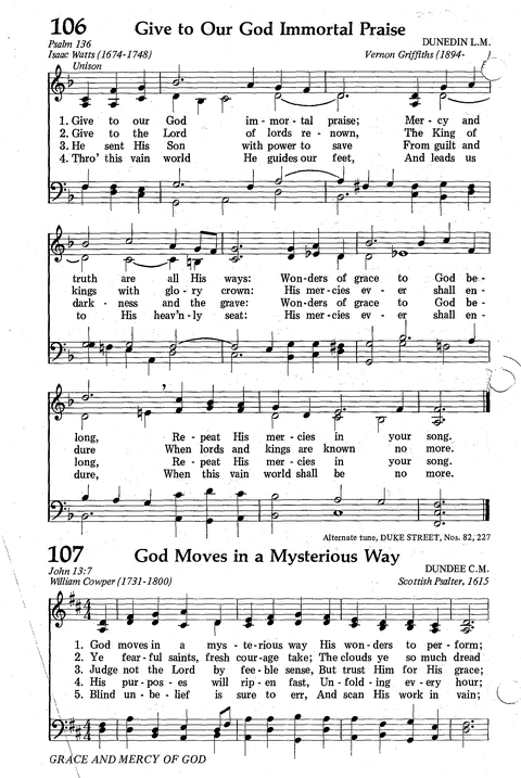 Seventh-day Adventist Hymnal page 105