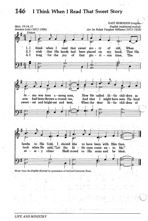 Seventh-day Adventist Hymnal page 143