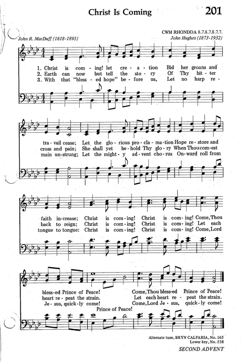 Seventh-day Adventist Hymnal page 196