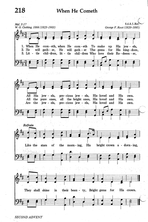 Seventh-day Adventist Hymnal page 213