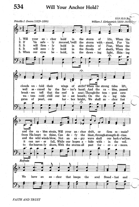 Seventh-day Adventist Hymnal page 523