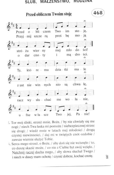 Śpiewnik Ewangelicki: Codzienna modlitwa, pieśń, medytacja, nabożeństwo page 640