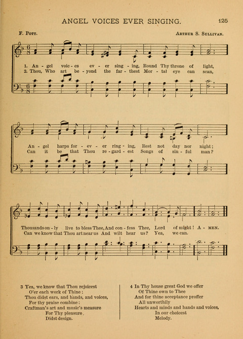 Songs of Faith, Hope, and Love: for Sunday Schools and devotional meetings page 125