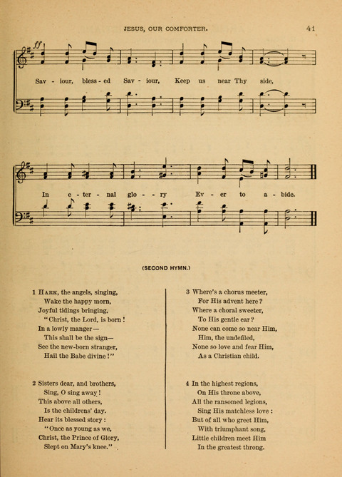 Songs of Faith, Hope, and Love: for Sunday Schools and devotional meetings page 41
