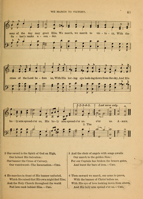 Songs of Faith, Hope, and Love: for Sunday Schools and devotional meetings page 83