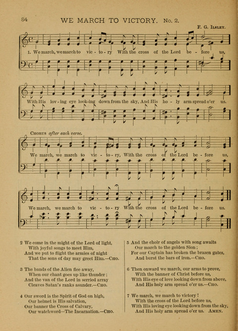 Songs of Faith, Hope, and Love: for Sunday Schools and devotional meetings page 84