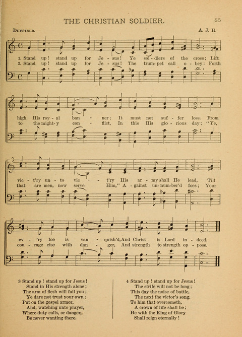 Songs of Faith, Hope, and Love: for Sunday Schools and devotional meetings page 85