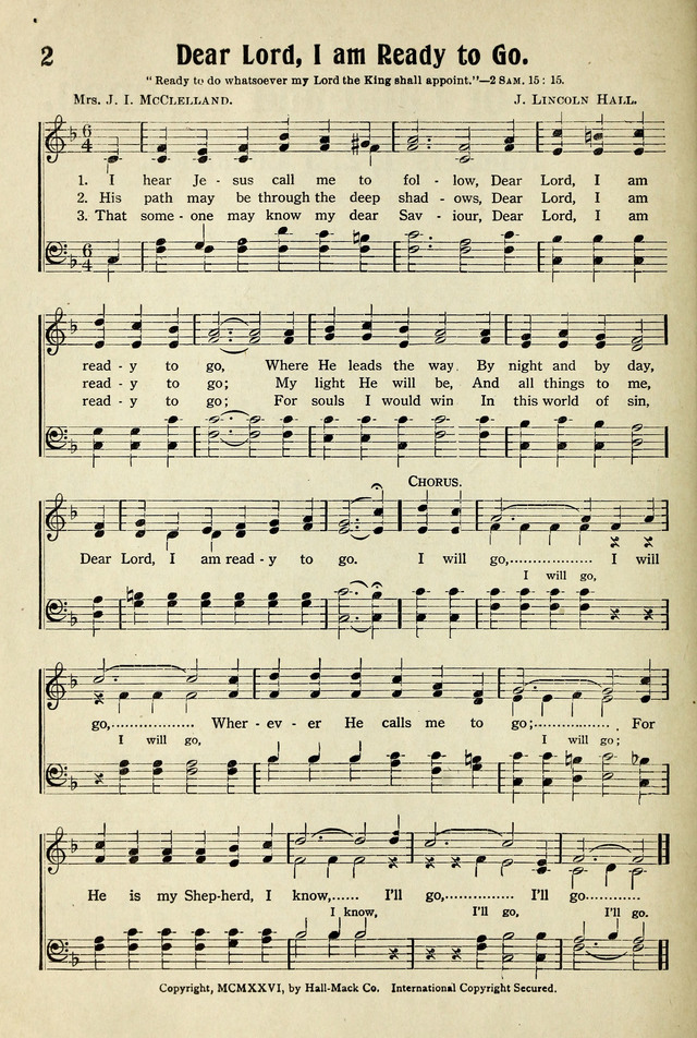 Songs of Faith and Triumph 1, 2 and 3 Combined: Tryout Edition page 2