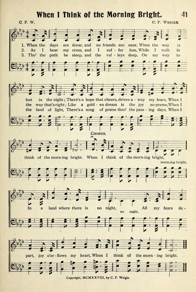 Songs of Faith and Triumph 1, 2 and 3 Combined: Tryout Edition page 41
