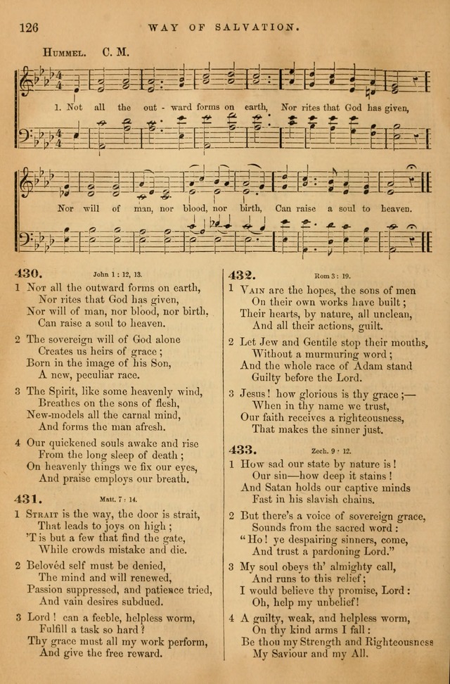 Songs for the Sanctuary: or hymns and tunes for Christian Worship page 127