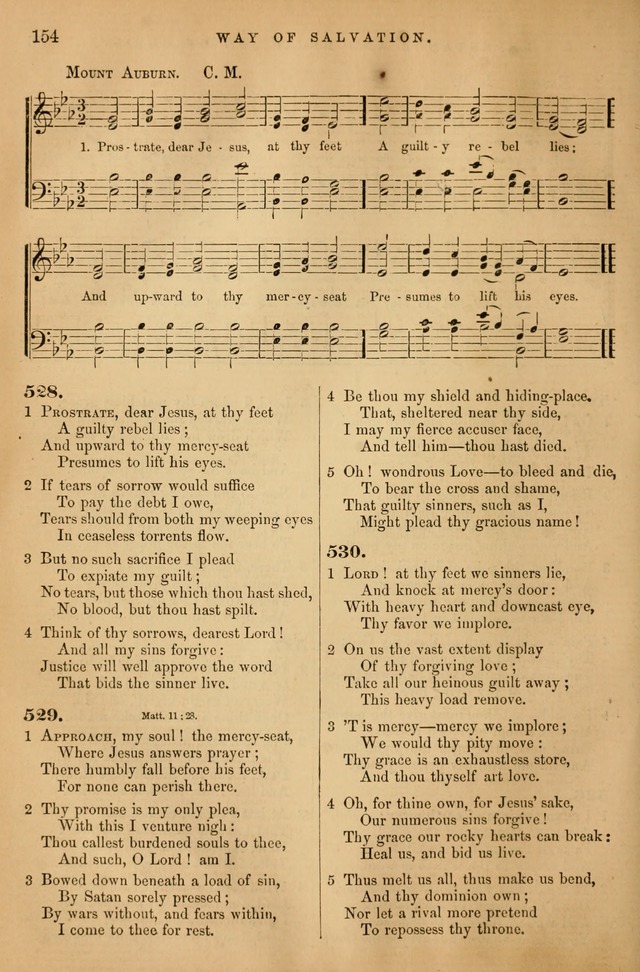 Songs for the Sanctuary: or hymns and tunes for Christian Worship page 155