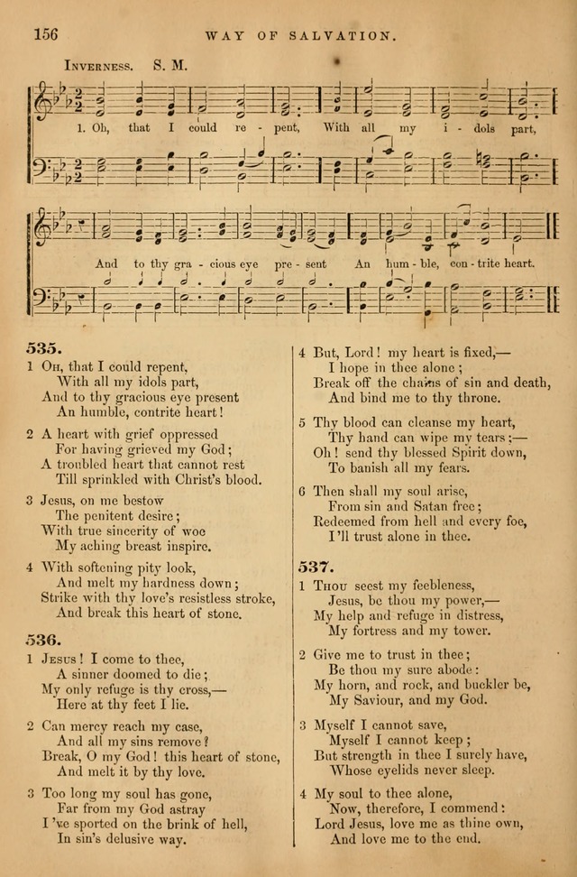 Songs for the Sanctuary: or hymns and tunes for Christian Worship page 157