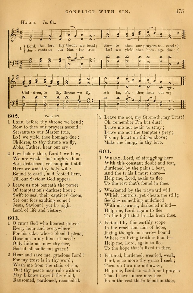 Songs for the Sanctuary: or hymns and tunes for Christian Worship page 176