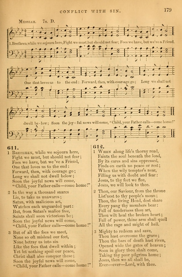 Songs for the Sanctuary: or hymns and tunes for Christian Worship page 180