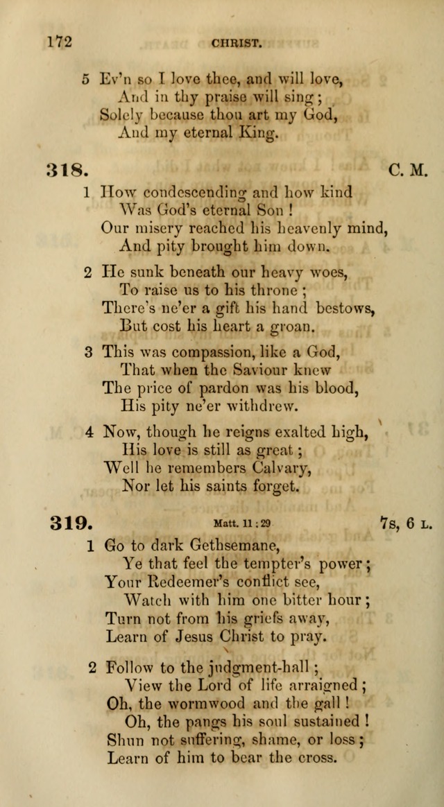 Songs for the Sanctuary; or, Psalms and Hymns for Christian Worship (Words only) page 172