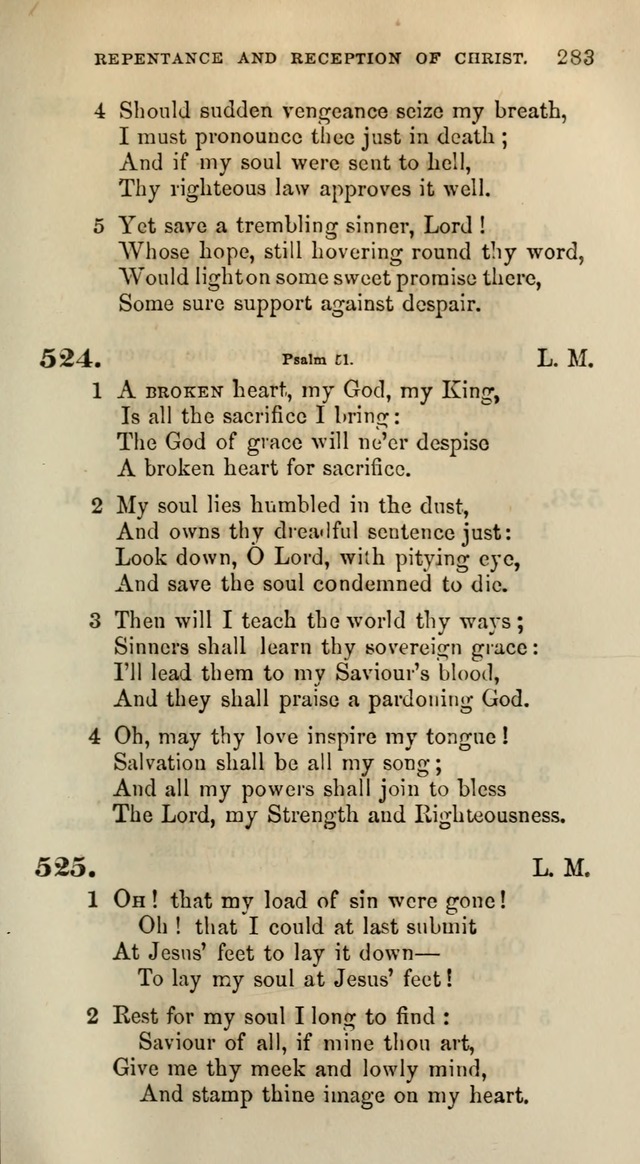 Songs for the Sanctuary; or, Psalms and Hymns for Christian Worship (Words only) page 283